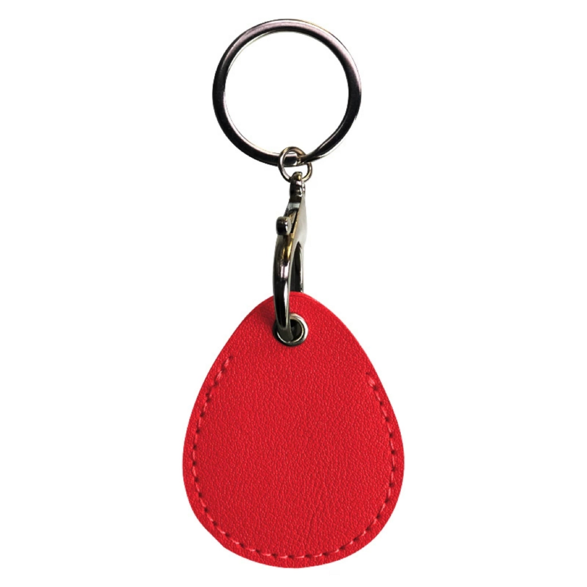 PU Leather Teardrop Card Holder