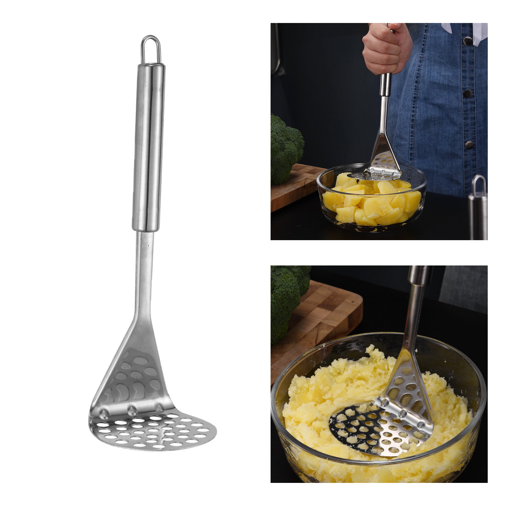 Stainless Steel Potato Masher
