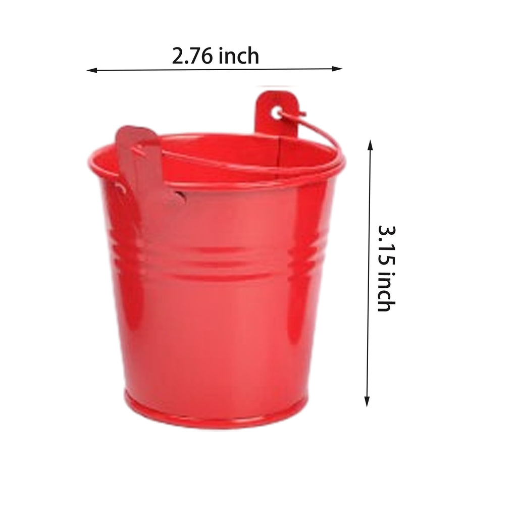 Christmas Buckets With Handle