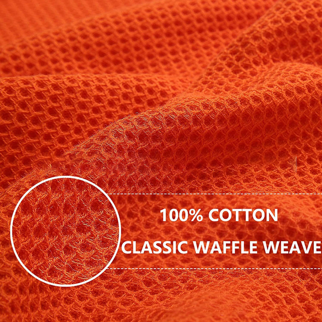 Cotton Waffle Weave Kitchen Dish Cloths