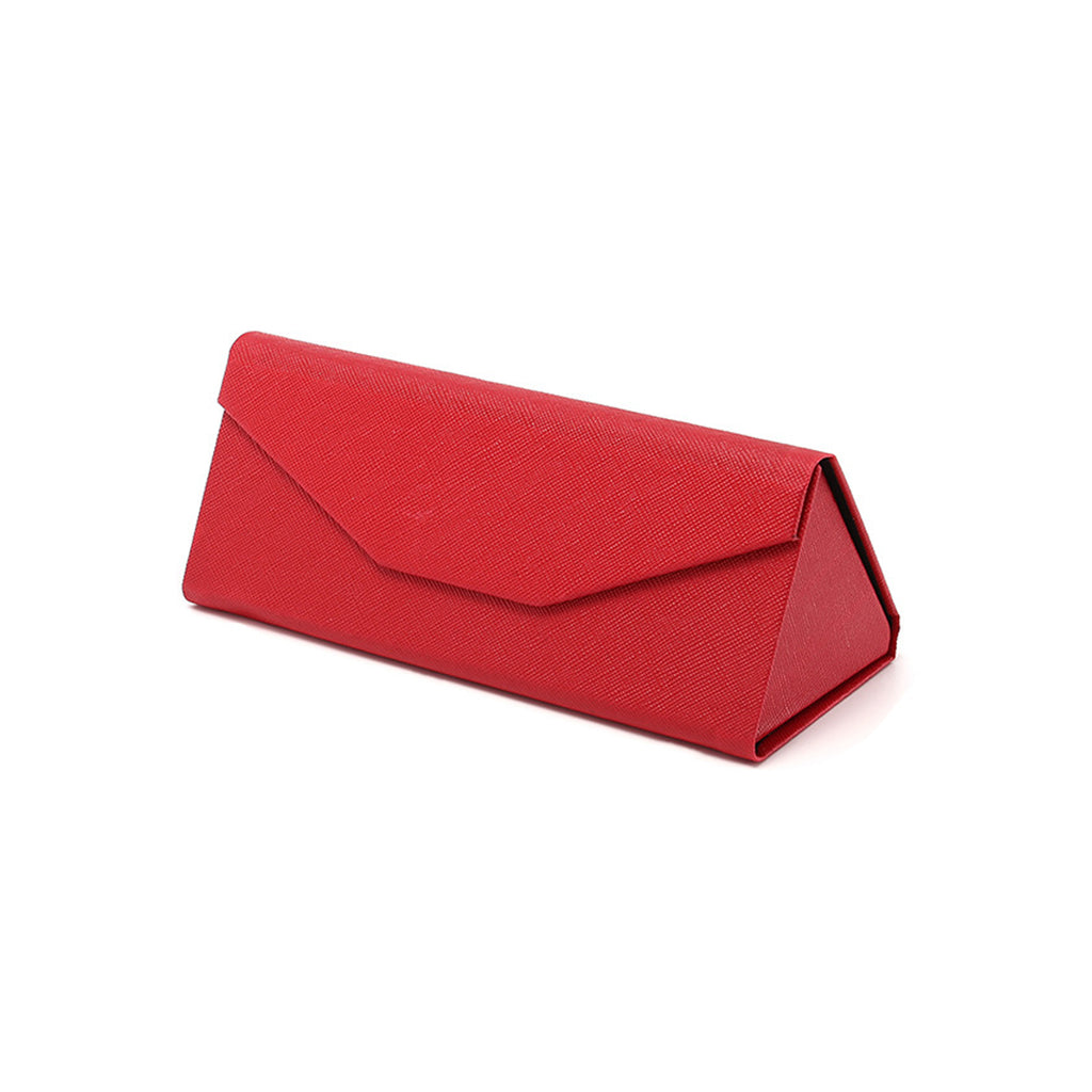 Foldable Cross Pattern Glasses Case