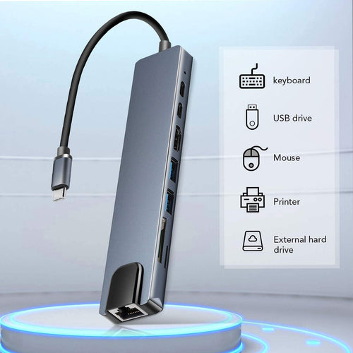 8 In 1 Charging Hub