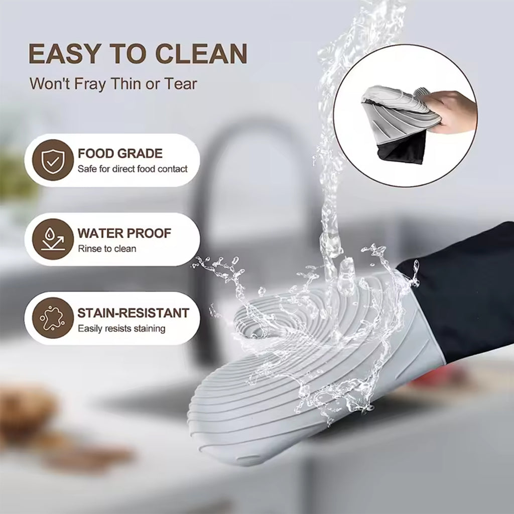 Non-Slip Silicone Oven Mitt