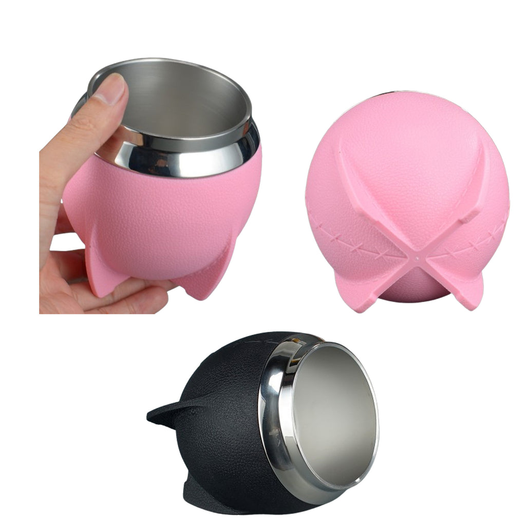 Stainless Steel Mate Cup With Plastic Outer Layer