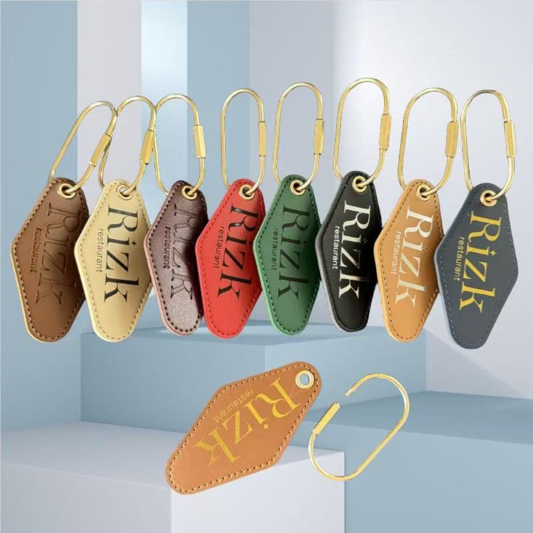 Leather Keychain