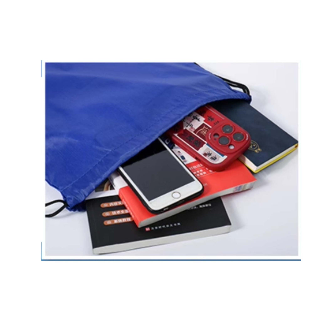 Polyester Drawstring Custom Sports Backpack