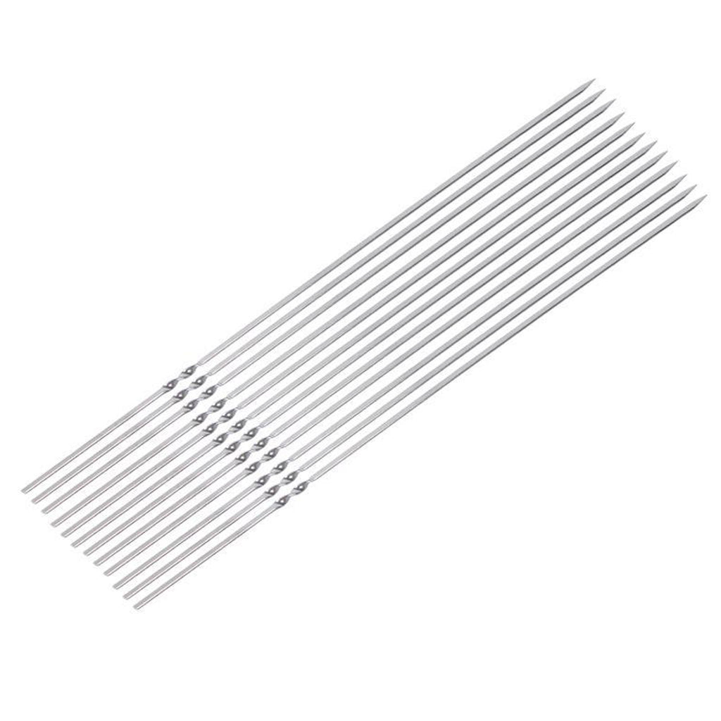 Thickened Stainless Steel BBQ Skewers
