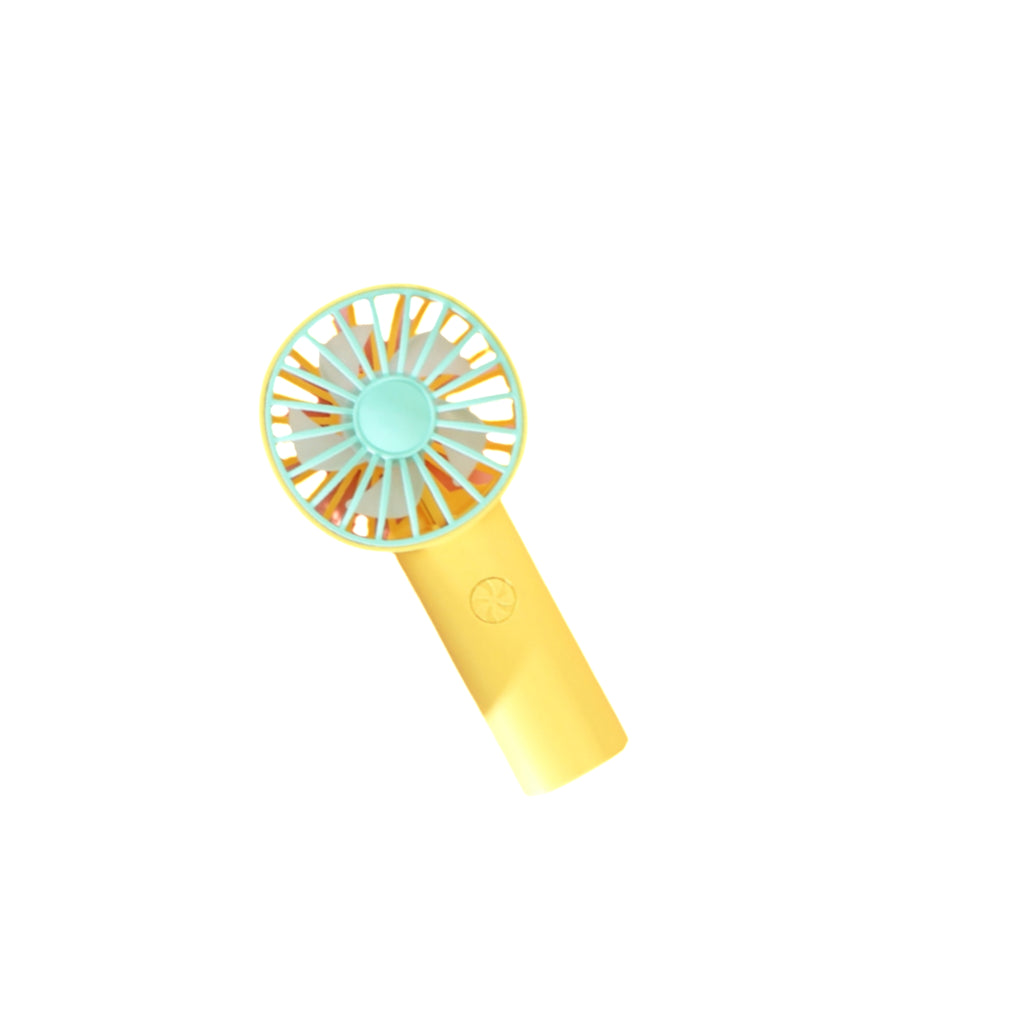 Handheld Fan With Built-In Rechargeable Battery
