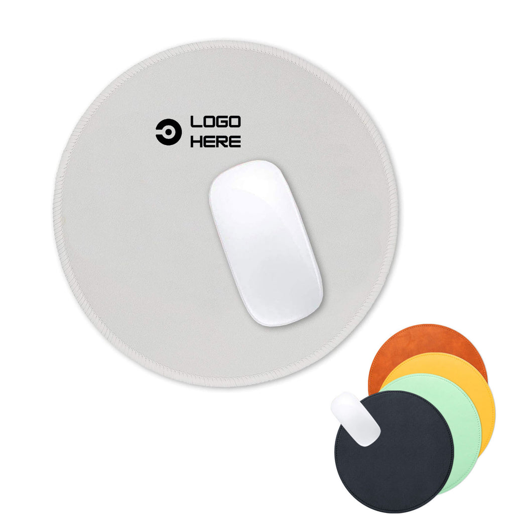 Premium-Textured Small Round Mousepad