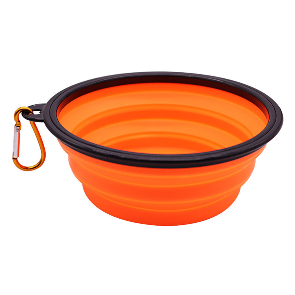 Pet Silicone Anti-Tipping Folding Bowl