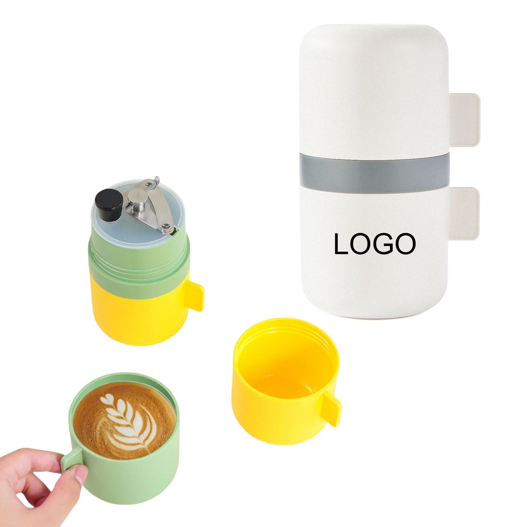 Portable Hand Ground Coffee Bean Grinder