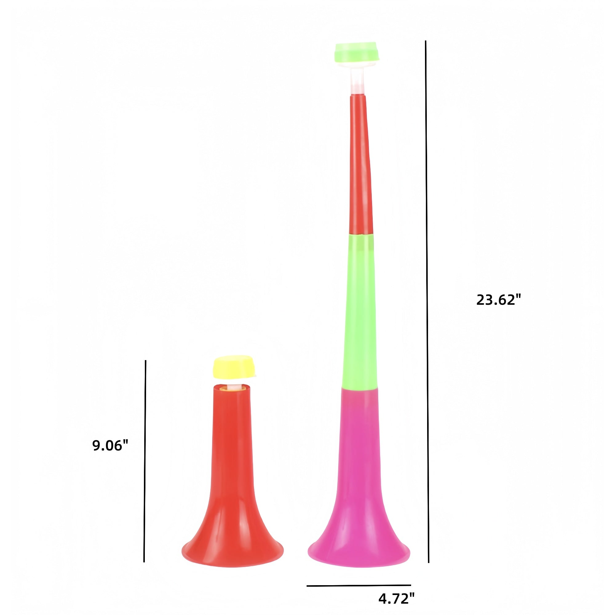 Plastic Collapsible Stadium Horn