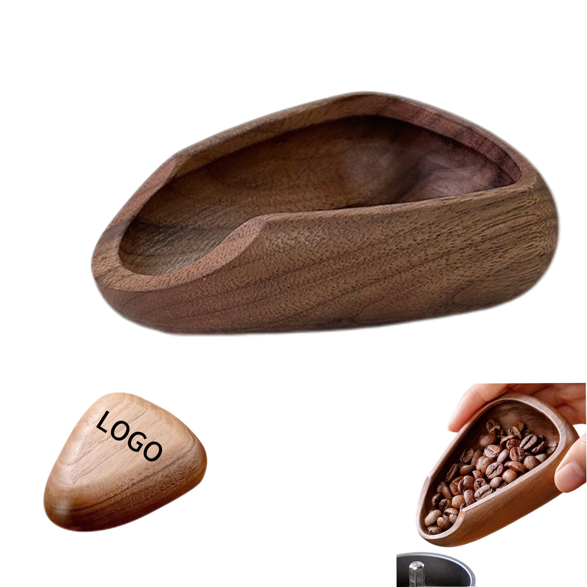 Walnut Wood Coffee Scale