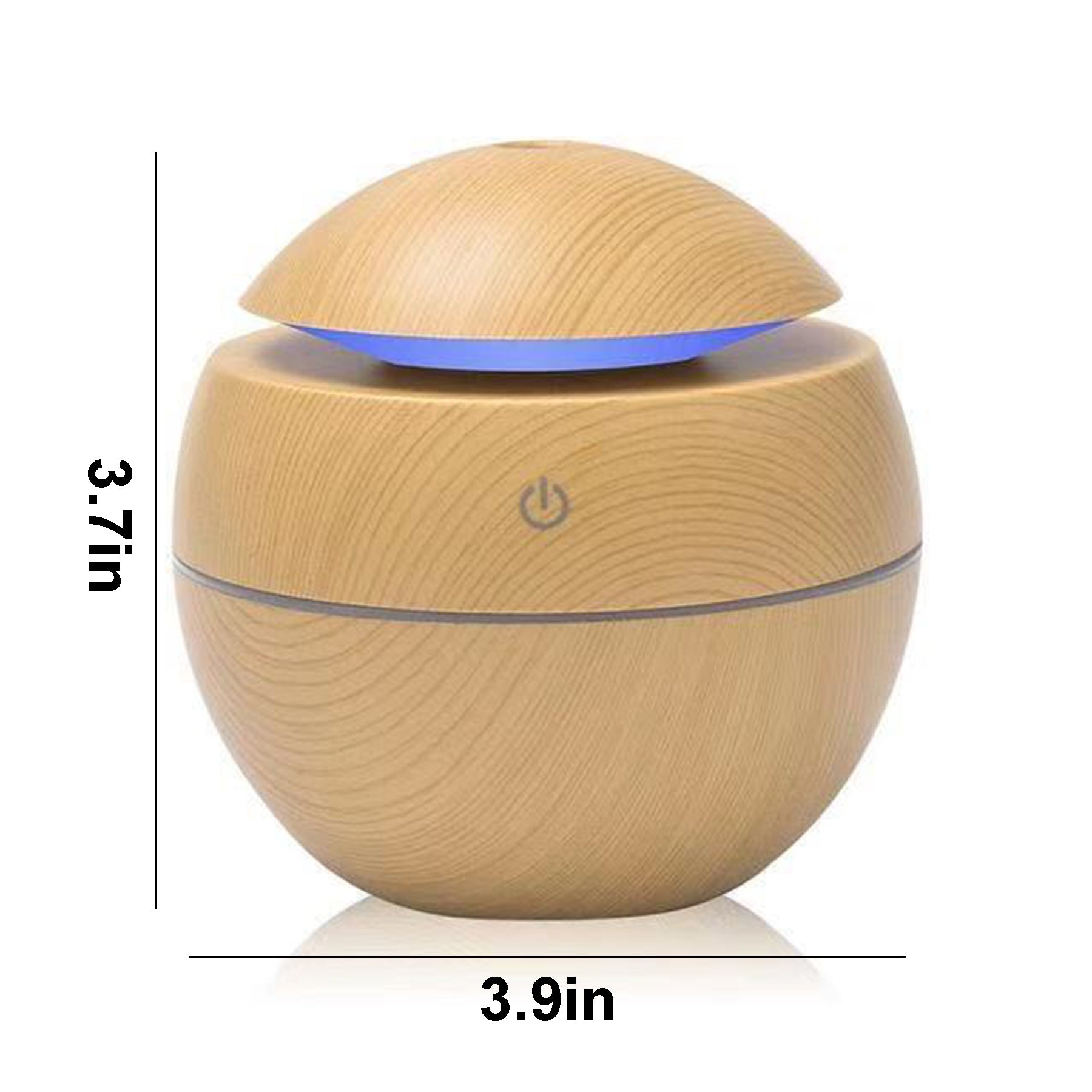 Wood 7 Color Led Lights Air Humidifier