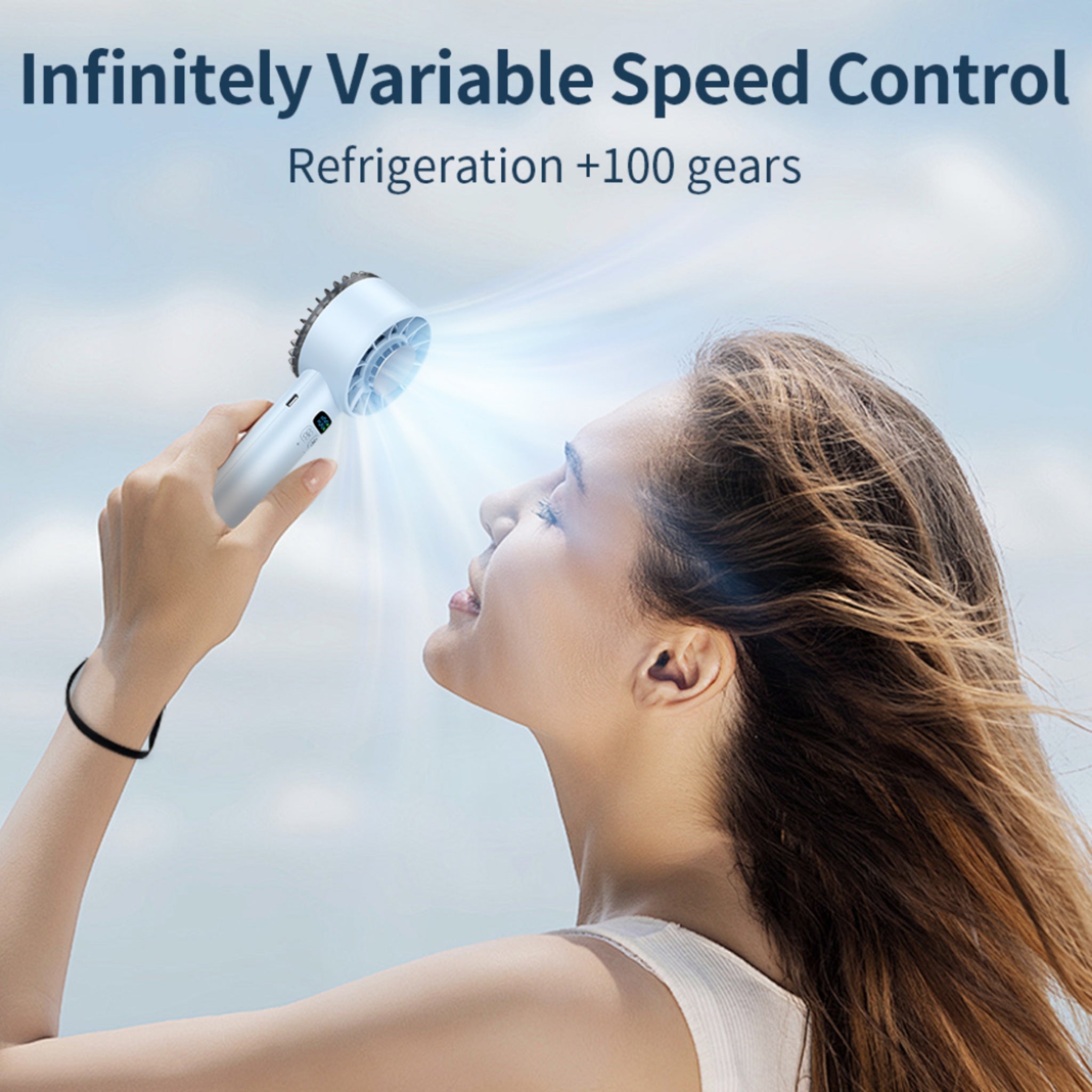 High - speed Cooling Handheld Fan