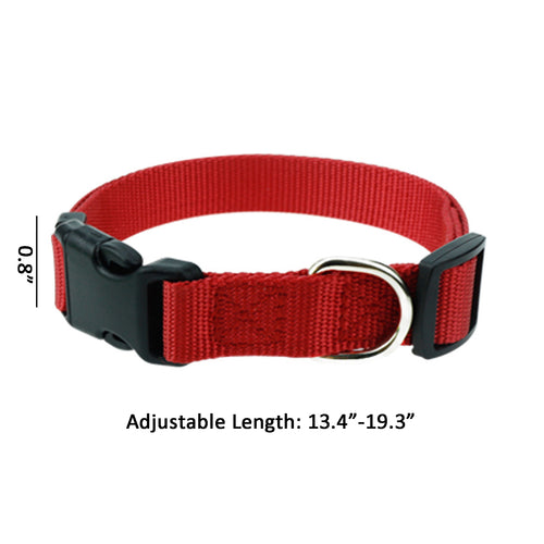 Adjustable Soft Pet Collar W/ Buckle