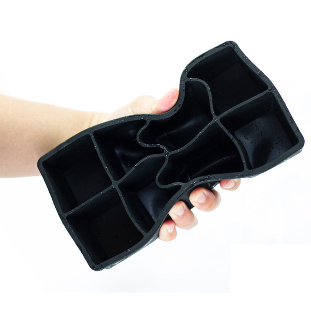 Large Size Silicone Ice Cube Molds With Leak Proof Removable Lid