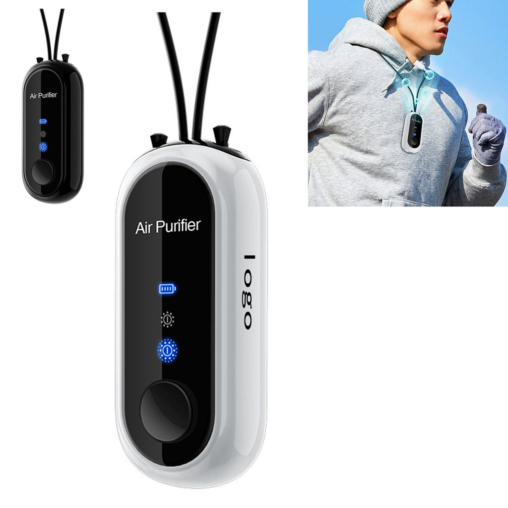 Portable Wearable Necklace Air Purifier