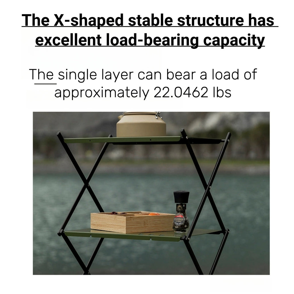 Outdoor Foldable Storage Rack