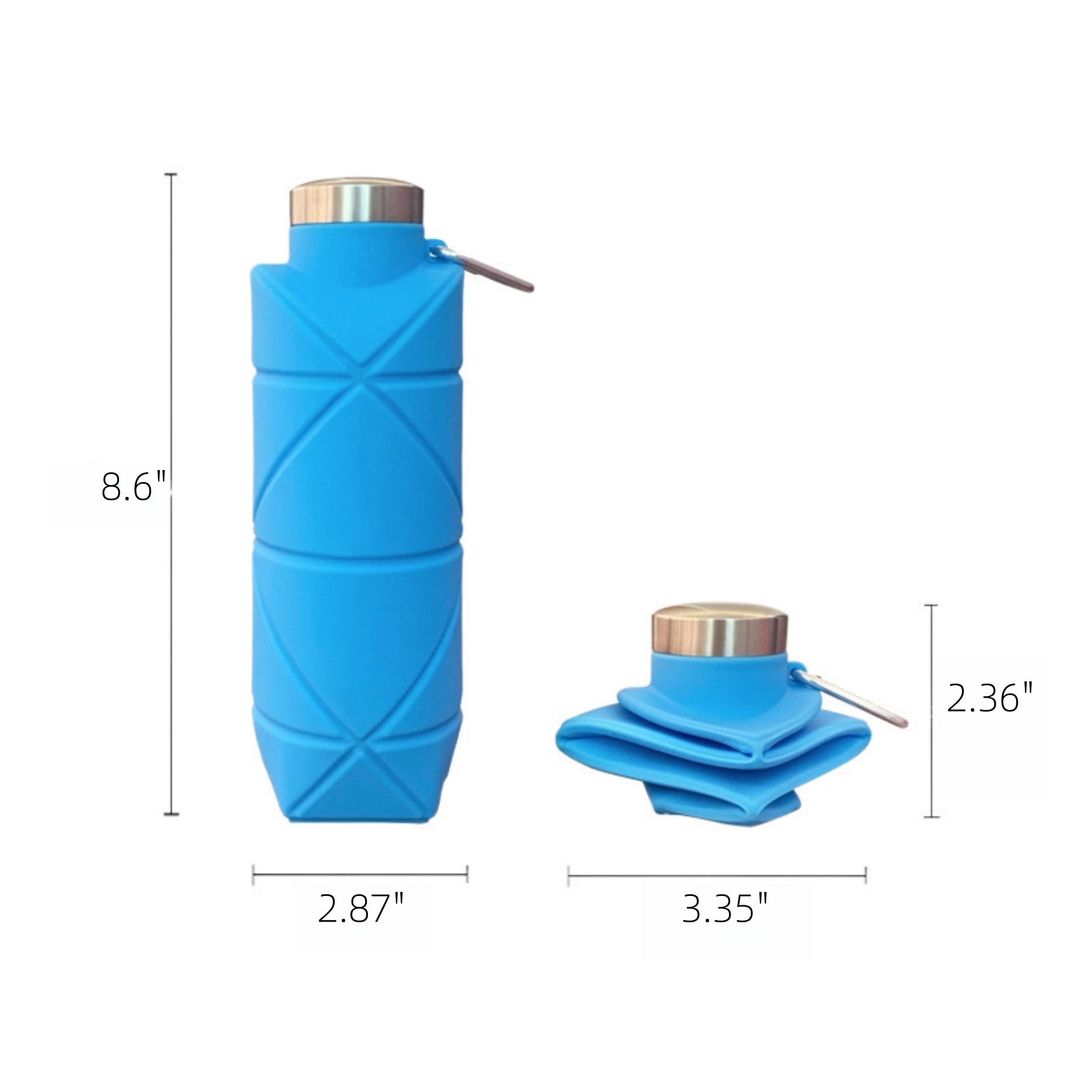 Foldable Silicone Travel Water Bottle