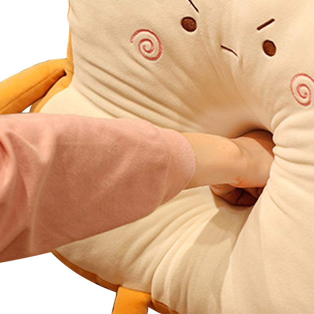 Bread Shape Pillow Blanket