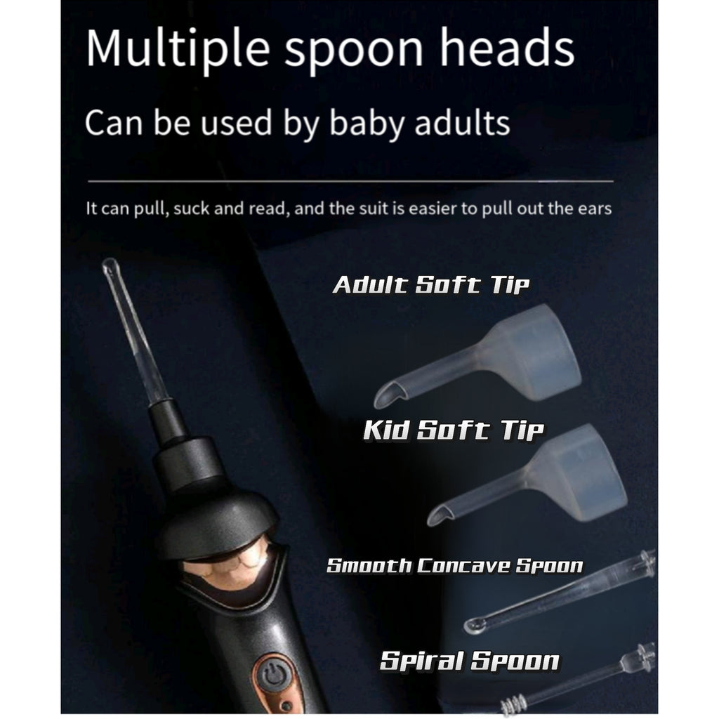 Portable Automatic Electric Vacuum Ear Wax