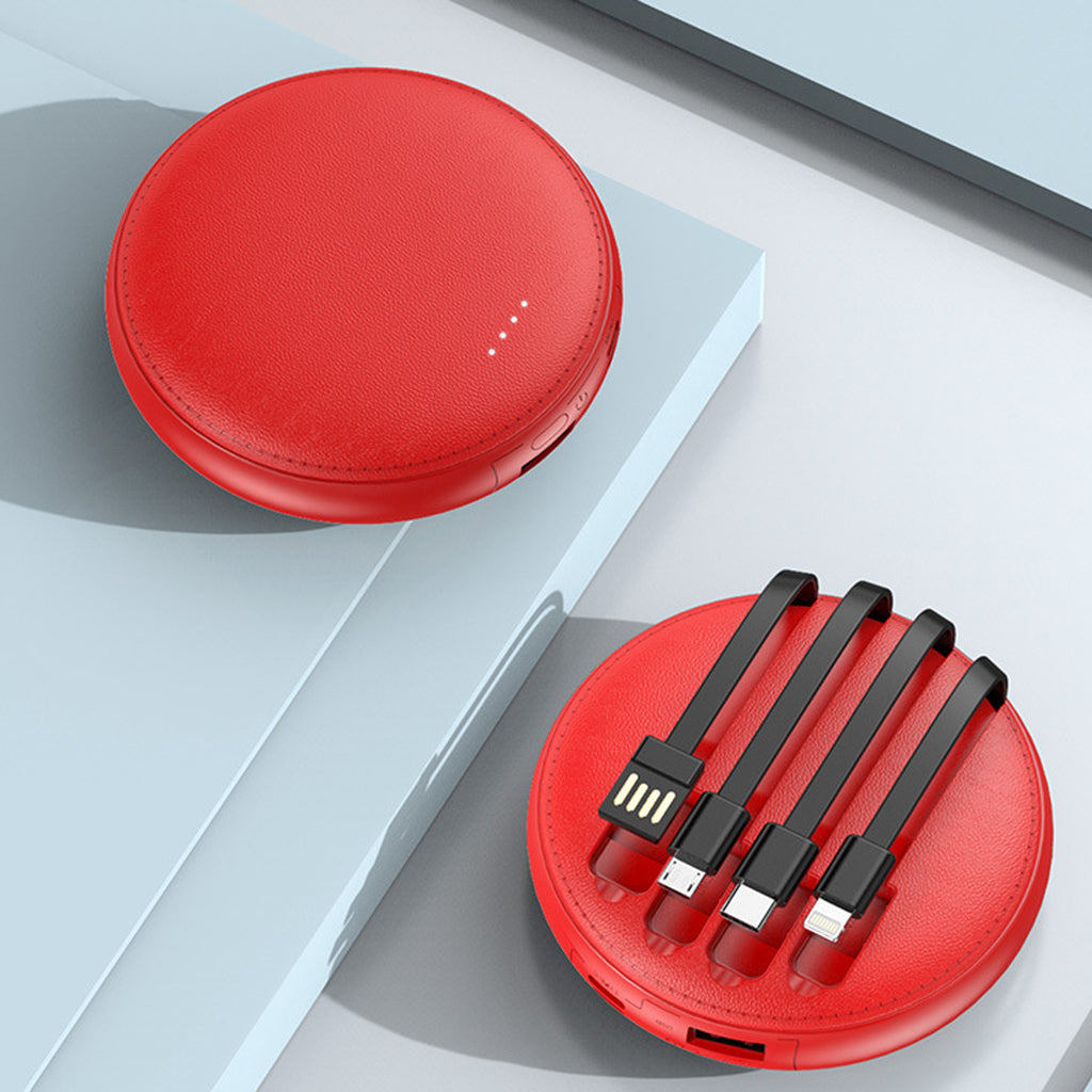 Portable Round Power Bank