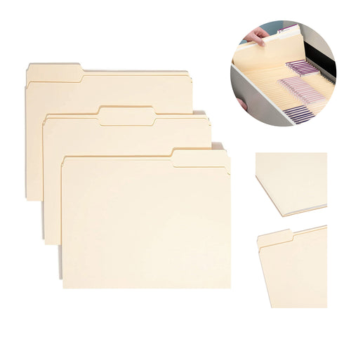 1/3-Cut Tab Letter Size File Folder