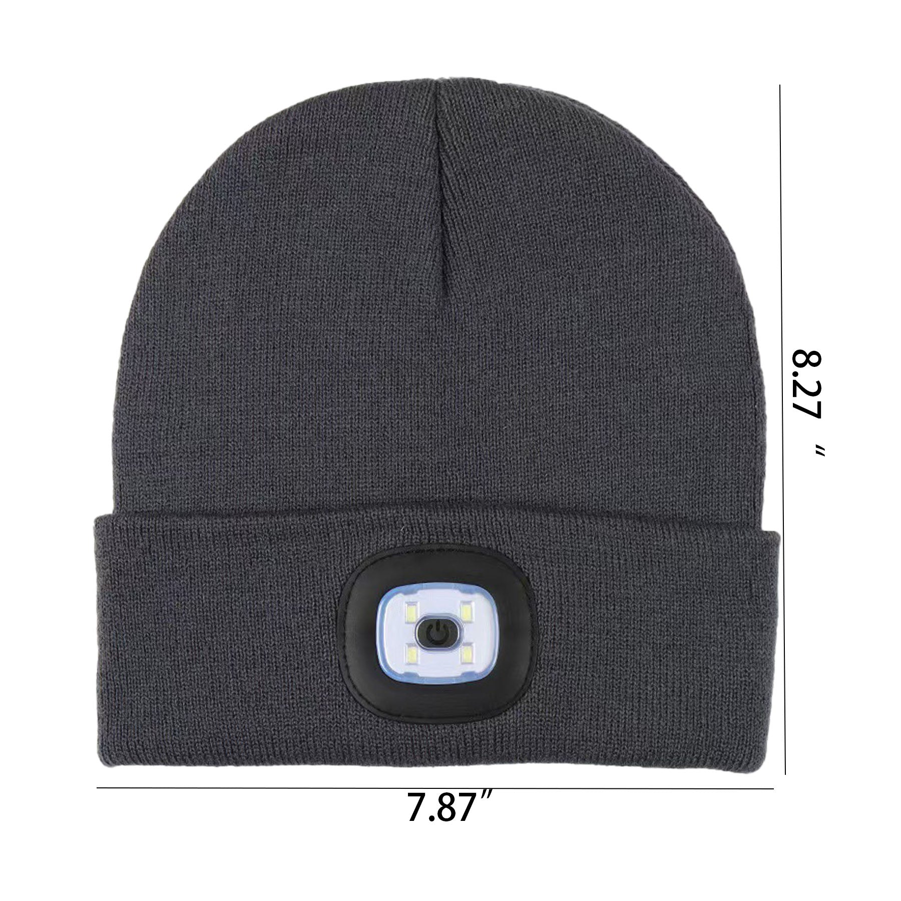 Outdoor LED Lighted Knitted Hat