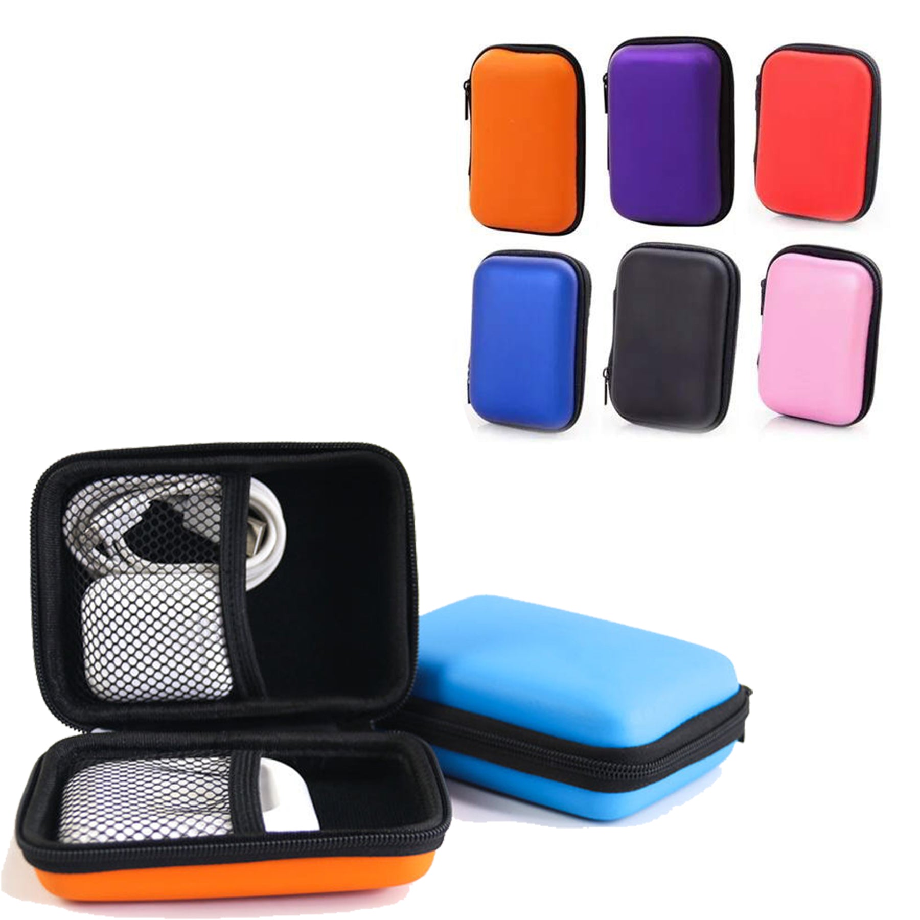 Mobile Phone Data Cable Charger Storage Box
