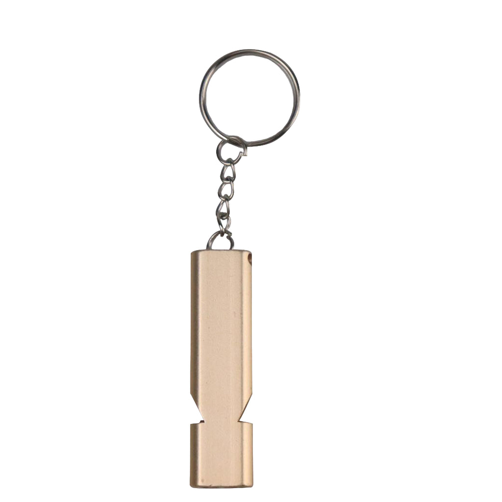 Emergency Survival Double Tube Whistle Keychain