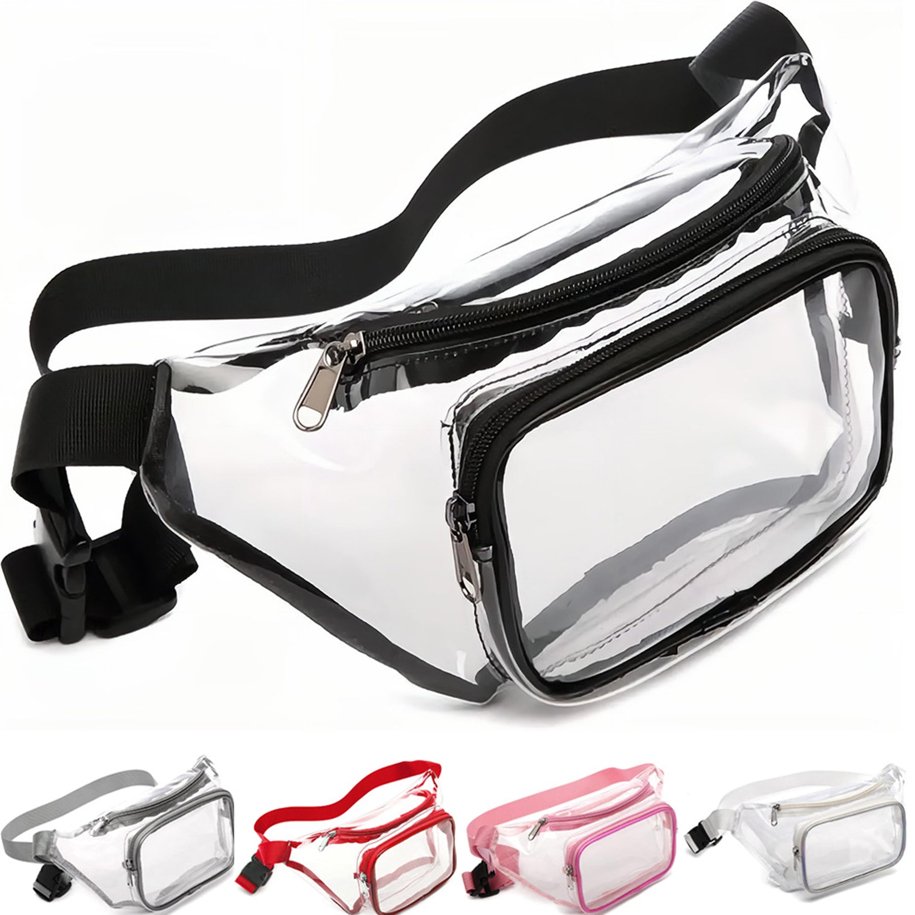 Pvc Clear Fanny Pack Bag