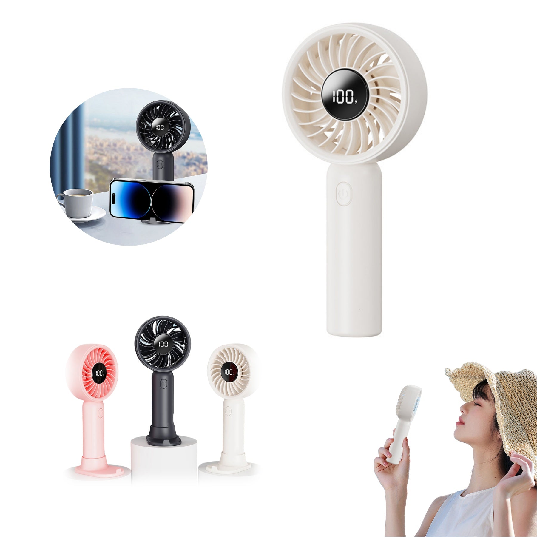 Powerful Handheld Fan