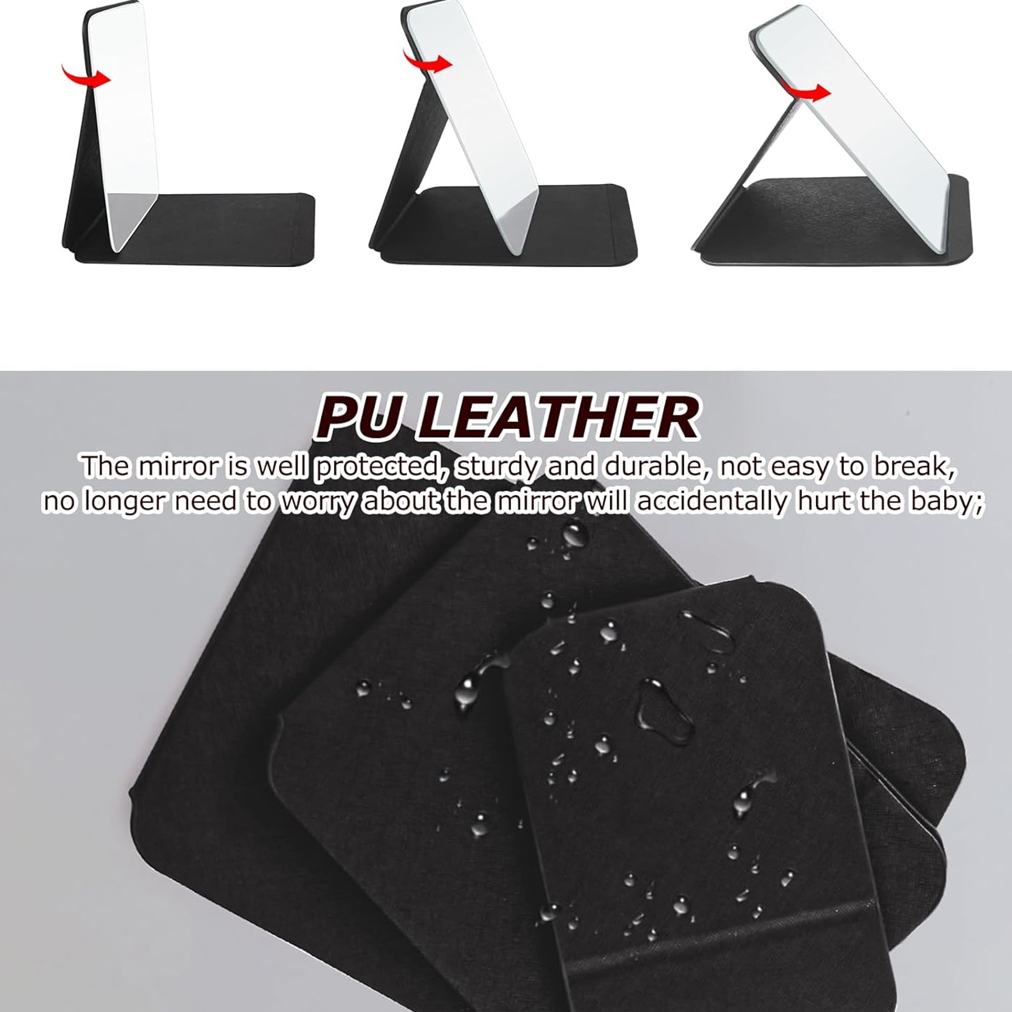 Portable Folding Vanity Makeup Mirror