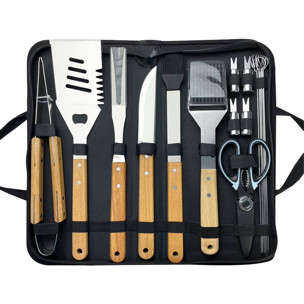 18-Piece BBQ Grill Tool Set