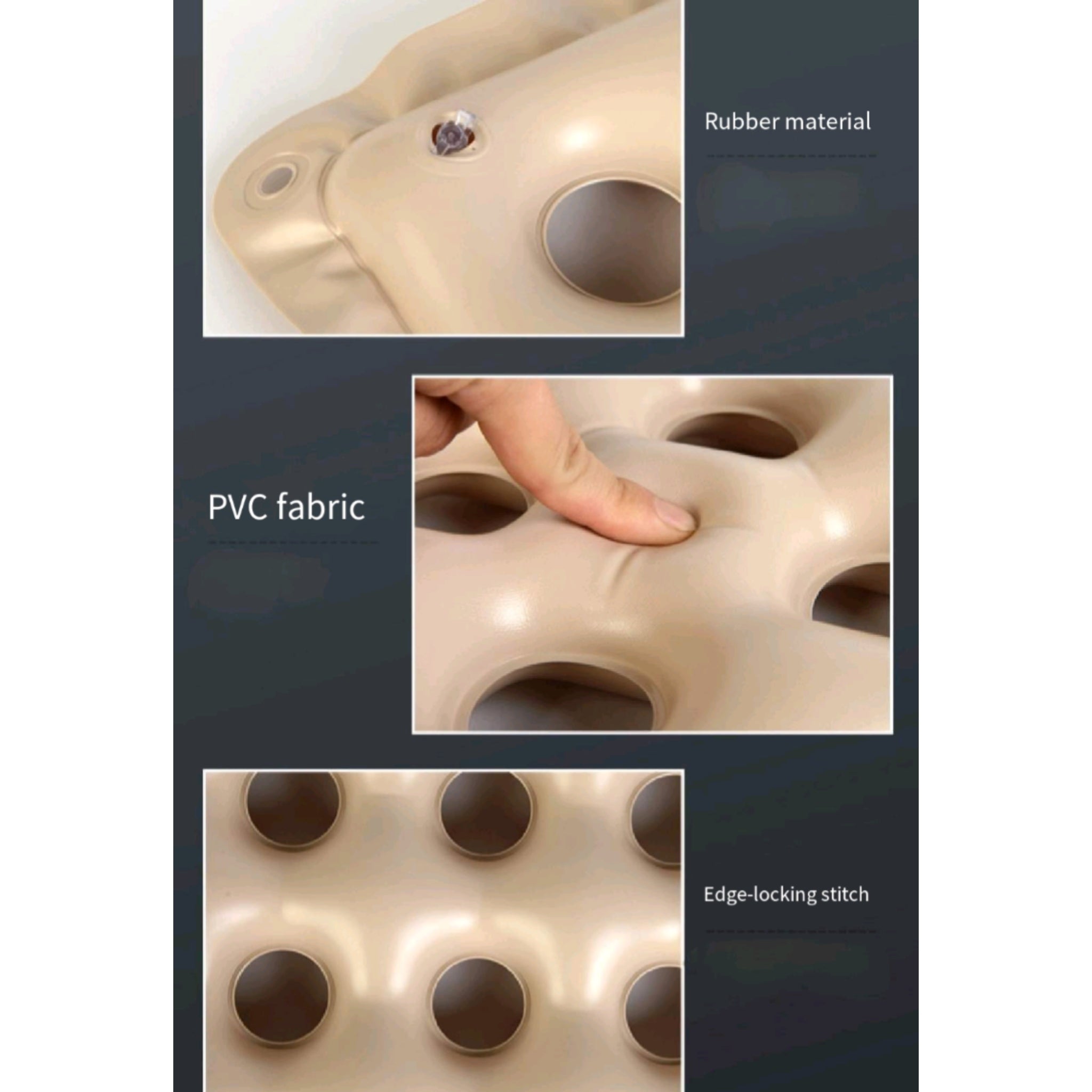 PVC Air Cushion Pressure Relief For Wheelchair Home Care
