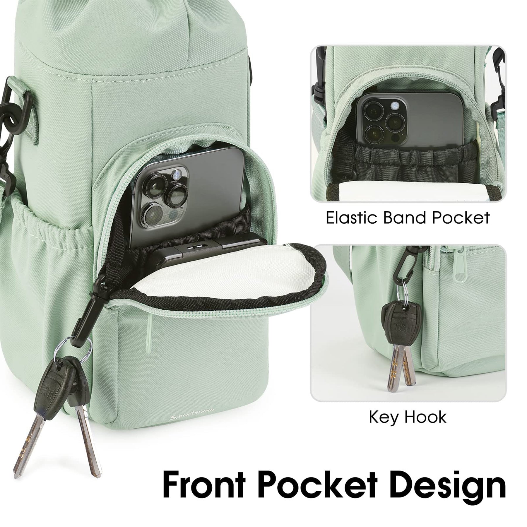 Cup Holder Carrier Bag With Strap