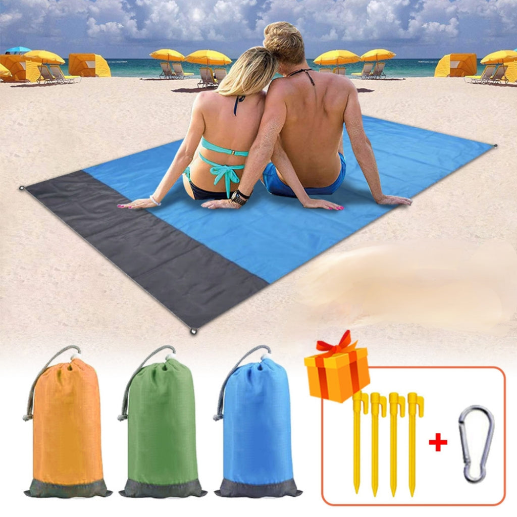 Beach Mat Waterproof Lightweight Sandproof Portable Picnic