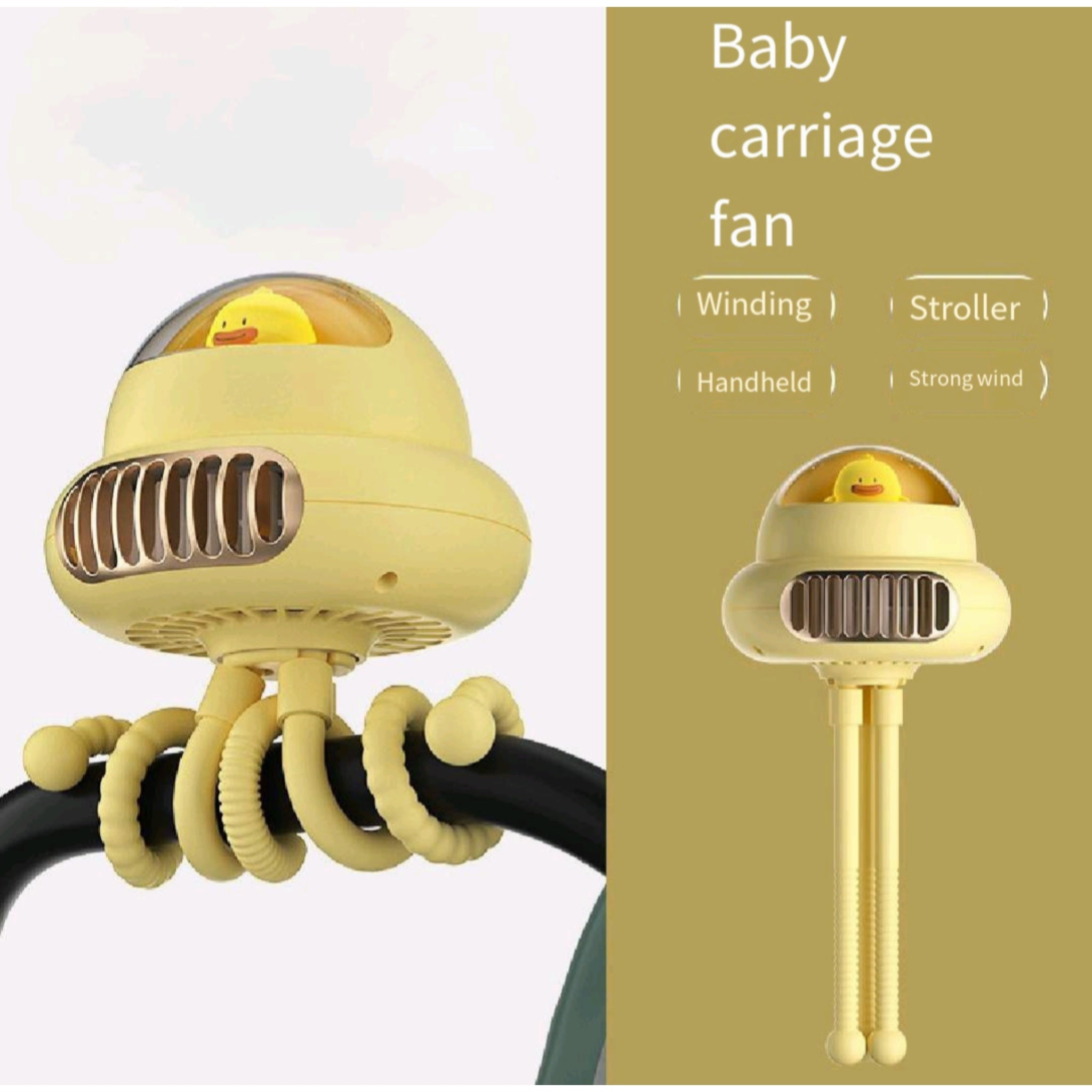 Baby Bladeless Transformable Stand Fan