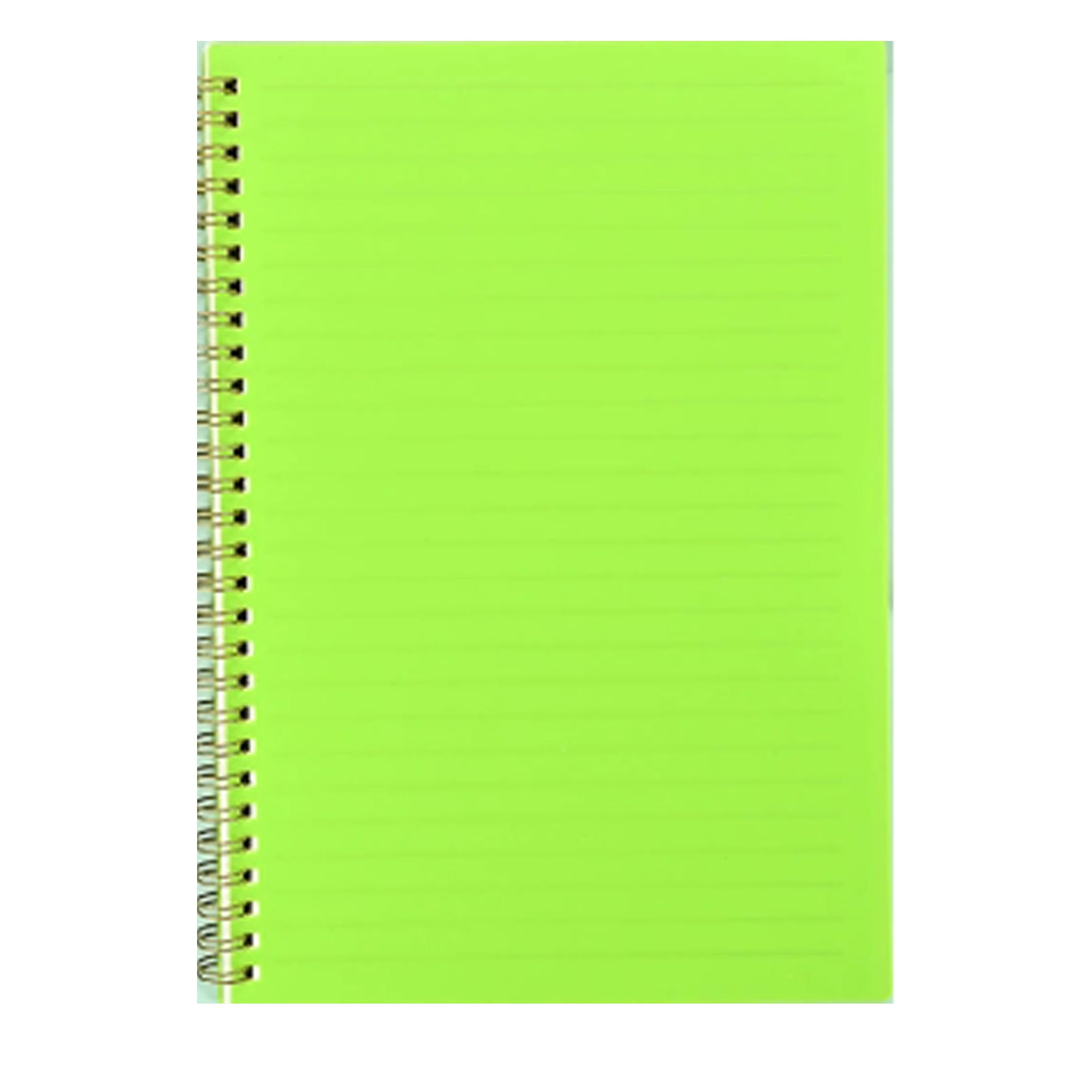 A5 Plastic Cover Notebook with Spiral Binding