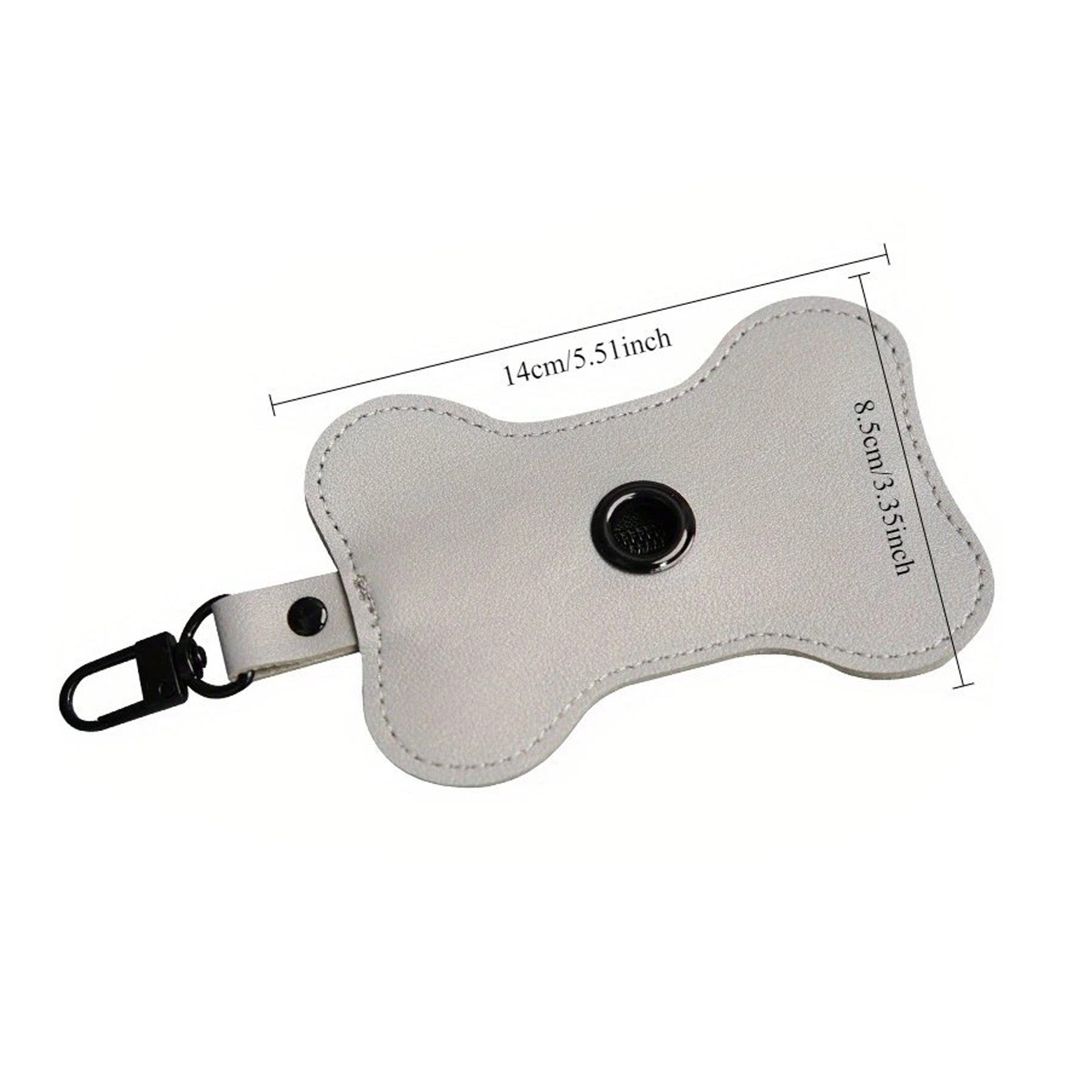 Leather Dog Poop Bag Holder