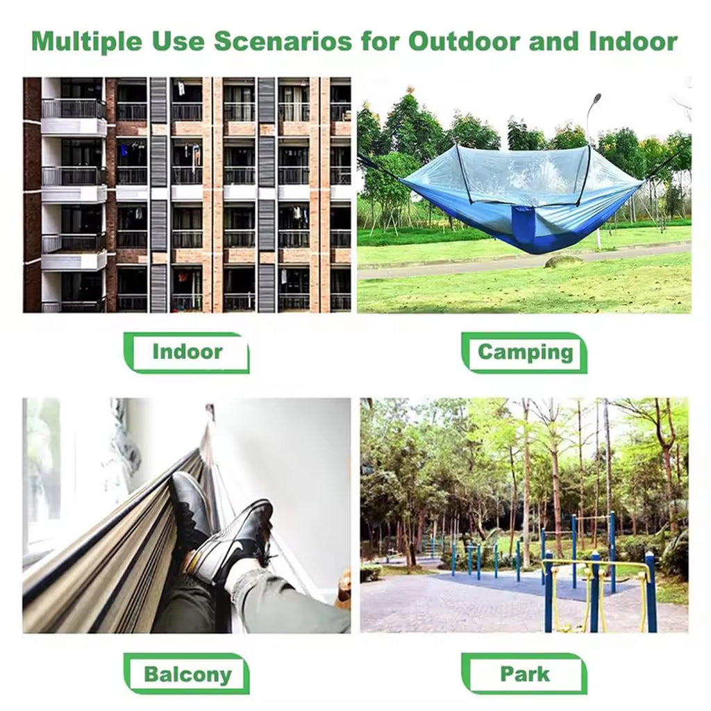 Portable Camping Hammock With Mosquito Net