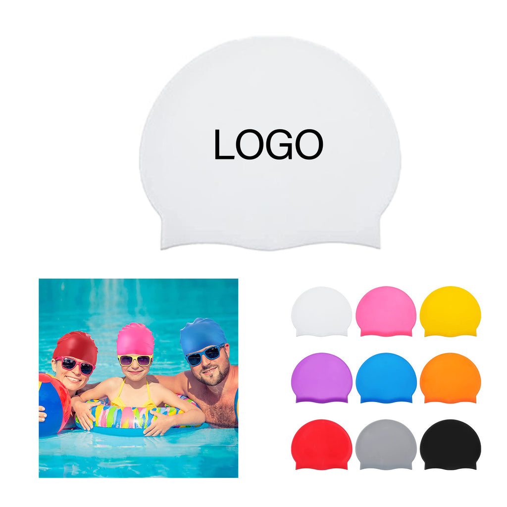 Flexible Silicone Swim Caps