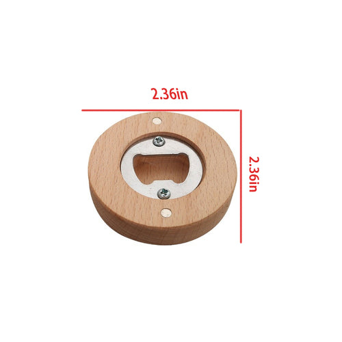 Bamboo Bottle Opener