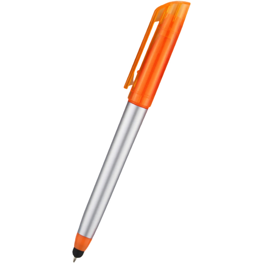 Highlighter, Ballpoint Pen And Stylus Pen 3 - in - 1