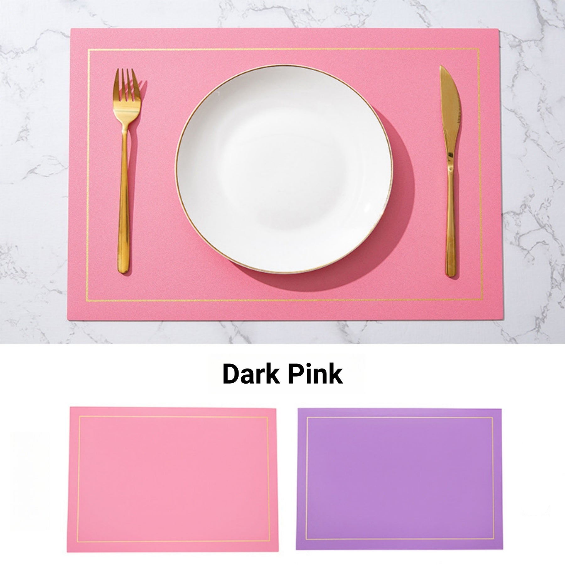 Square Double-Color Double-Sided Placemat