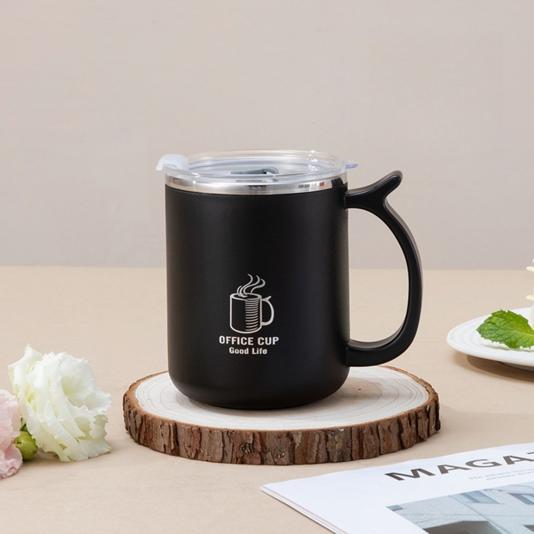 304 Stainless Steel Double-Wall Insulated Mug
