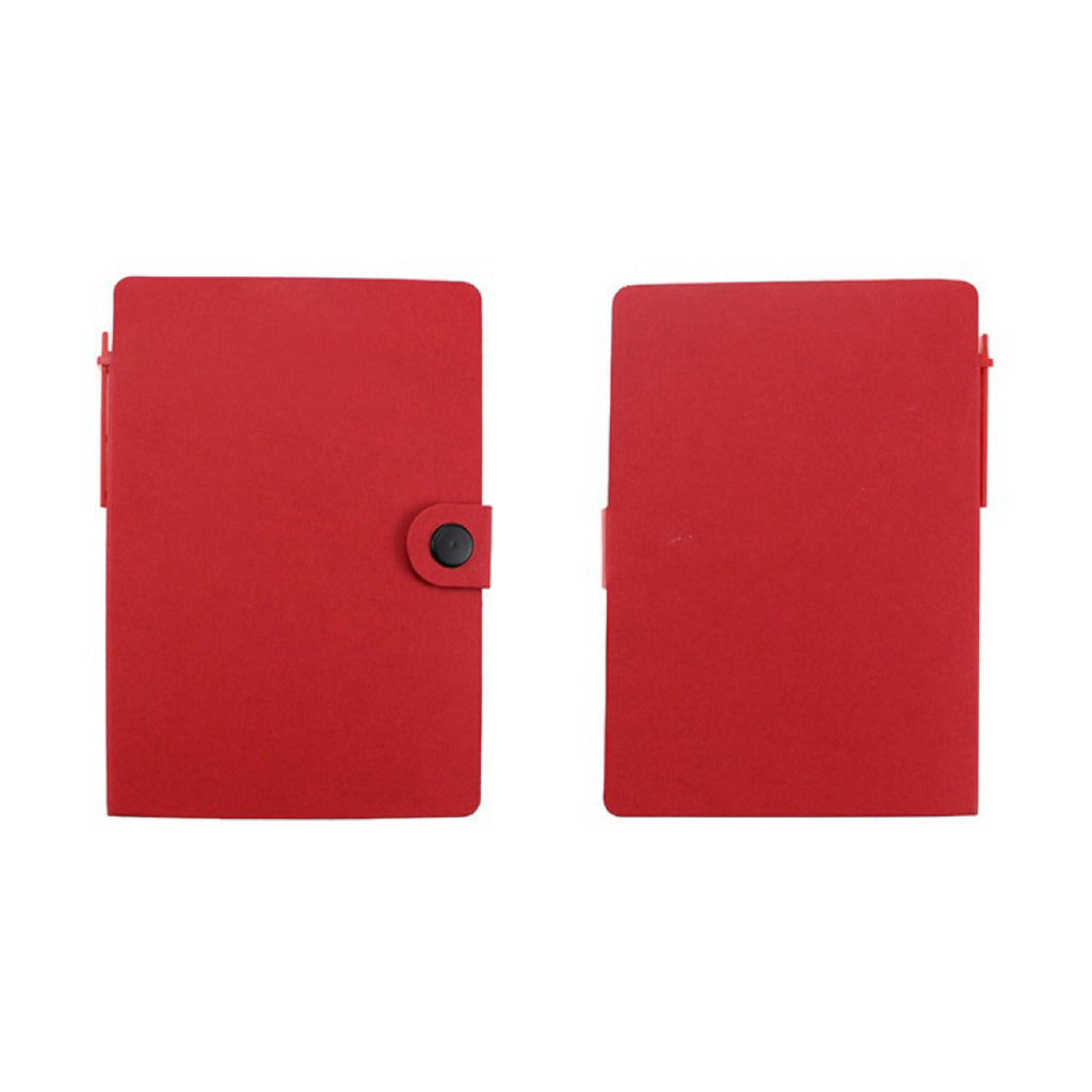 Eco-Friendly Button Strap Notebook with Pen