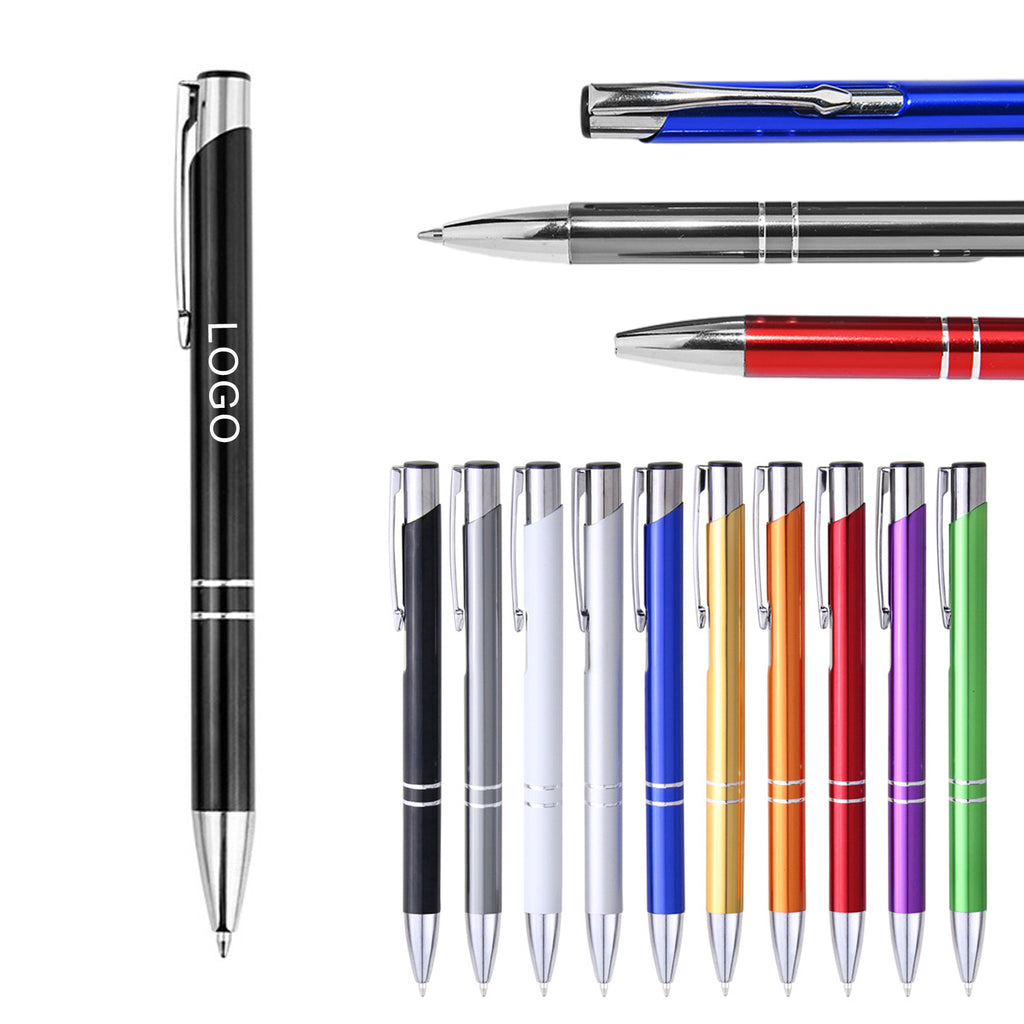 Metal Clicker Ballpoint Pen