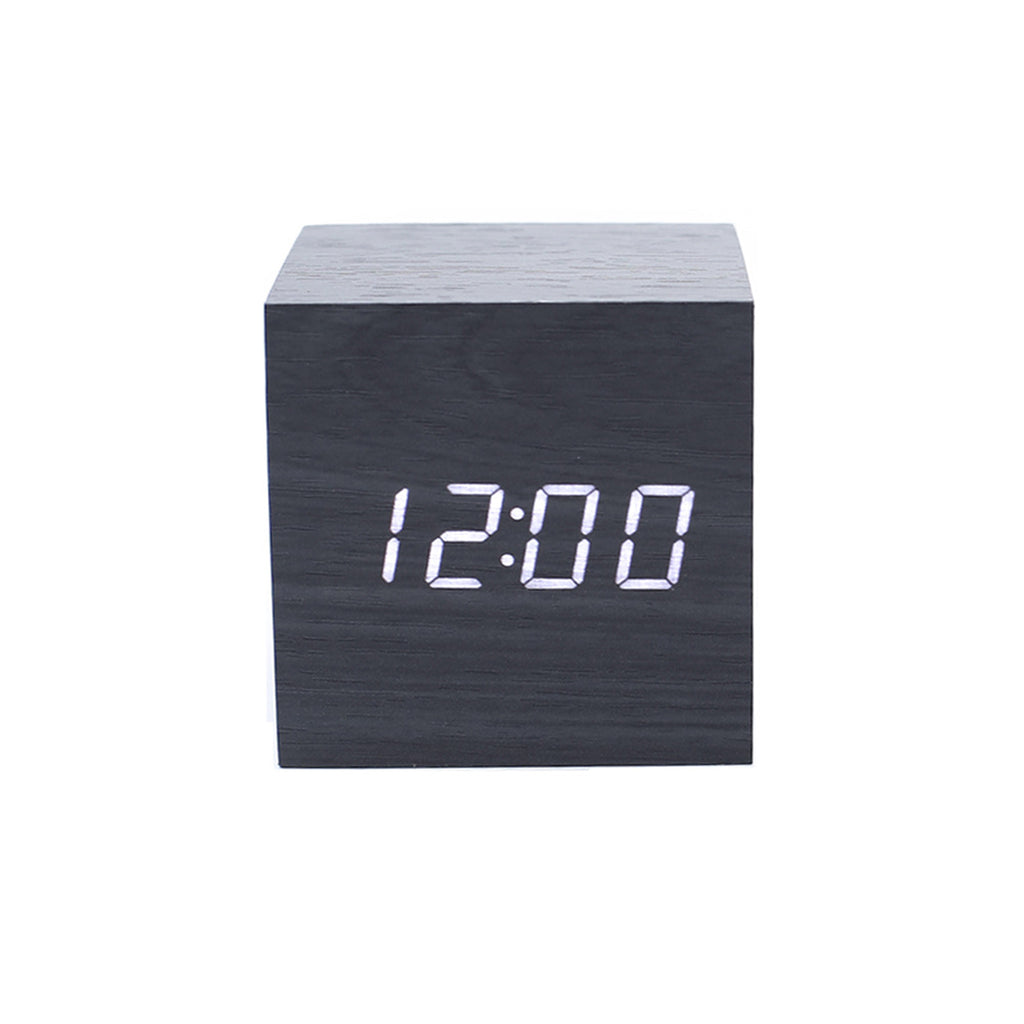 LED Cube With Temperature And Humidity Alarm Clock
